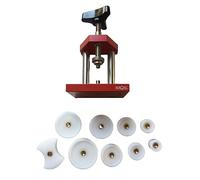 KD89 Horotec MSA07.105 - Potence d'horloger pour Fermer Les Fonds de Boite de Montres à Pression - Livré en Coffret avec 9 tasseaux à Visser