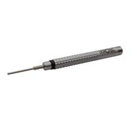 KD89 HOROTEC MSA10.533 - Outil Chasse-goupilles avec Manche en Laiton éloxé et Enclume en Acier Inoxydable - avec 11 Chasse-goupilles.