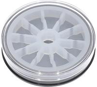 KD89 Horotec MSA17.585-35 - Boite en Plastique pour Fournitures d'horlogerie avec 10 Compartiments - Ø35mm - Fabriqué en Suisse.