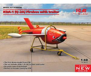 KDA-1 (Q-2A) Firebee with trailer
