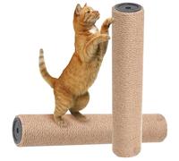 KDAMGOQE Scratch Post Remplacement Cat Scratching Post Remplacement 2pcs Jute Scratching Post Remplacement DIY ARRES Cats ET Tours DE Cat Cat Meubles Cat Protecteur Cat Cat Posts