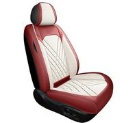 Kdbcet Housses Sièges Auto pour A4 B6 B8 B7 pour Q7 4L pour A7 pour Q3 Q2L pour Q5 pour A6 pour Avant 4F pour C5 pour C6 C7 pour A3 8P Housse De Sieges Auto(1piece-Wine Red)