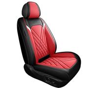 Kdbcet Housses Sièges Auto pour A4 B6 B8 B7 pour Q7 4L pour A7 pour Q3 Q2L pour Q5 pour A6 pour Avant 4F pour C5 pour C6 C7 pour A3 8P Housse De Sieges Auto(1piece-Black Red)