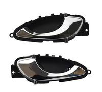 Kdbcet Poignée De Porte Latérale Poignée De Porte Intérieure Chromée/gris Mat, 1Pièce, Pour Heyue RS J5, Avant Arrière Gauche Droite, Pièces Rechange Automobiles