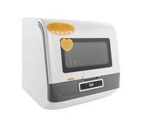 KDbinytt Mini lave-vaisselle de table avec commande tactile et fonction de séchage, 3 modes de lavage, 4 à 6 couverts, lave-vaisselle compact pour cuisine, appartement, bureau