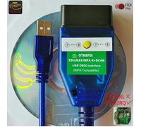 KDCAN OBD Scanner de Code,Outil de Diagnostic Ediabas NCS Expert Rheingold OBDII pour E81, E82, E83, E87, E88, E88, E46, E90, [246]