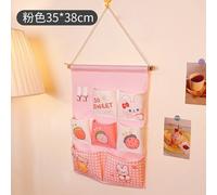 Kdd Kawaii Grille Sac De Rangement Porte-Papeterie Mignon Ours Lapin Mur Suspendu Pochette Bureau Maison Petits Objets Organisateur