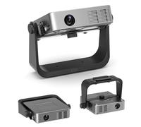 KDD Support de Projecteur de Bureau - Pied Projecteur Plafond avec 360° Ajustable - Support Universel pour Caméra Vidéo LED - Mini Support Mural pour Maison, Bureau, Ecole