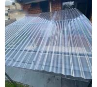 KDDFN Feuille de Toit Transparente de 1mm,Plaque Ondulées,Panneau de Revêtement de Toiture,Panneau pour Serre Résistant Aux UV,Tôle de Revêtement Mural en Fibre de Verre (10 Pcs,0.9x1.65m/35x65in)