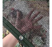 KDDFN Filet d'Ombrage Noir,Tissu d'Ombrage Respirante,Toile d'Ombrage à 50%,Filet de Protection Solaire à 4 Broches,Shade Net,avec Œillets,pour Jardin,Plante,Serre (3x10m/9.8x32.8ft)