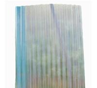 KDDFN Plaque Ondulées,Panneaux de Toiture en FRP,Tôle de Revêtement Mural Bricolage,Feuille de Toit Transparente Résistant aux UV,Remplacement Plaques de Serre,1,2mm (9 Pcs,0.9x1.2m/35x47in)