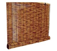 KDDFN Rideau de Paille,Store en Bambou Exterieur,Store Enrouleur Bambou,Tissés à La Main,Décoration Rétro,Respirant,Store Anti-Regard (50 * 100cm/20 * 39in)