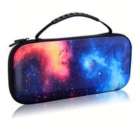 KDEBBAO Carrying Case for Nintendo Switch 2 (2025), Large Capacity Protective Hard Shell Portable Travel Case Pouch for 20 Game Card Slots and Pockets for Switch 2 Console and Accessories, Milky Way