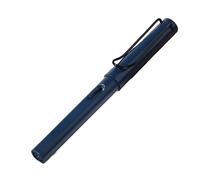 KDEGK 1 stylo plume à capuchon EF/F/0,38 mm pour une écriture fluide, idéal pour les fournitures scolaires signature (bleu vintage, F)