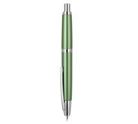 KDEGK Lot de 10 stylos plume rétractables à pointe EF/F en métal avec clip pour écriture - Fournitures scolaires - Papeterie A1 A2 (transparent, EF)