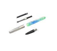 KDEGK Stylo-plume acrylique série 0,38/0,5 mm Fournitures scolaires et de bureau Stylos d'écriture (E,0,38 mm)