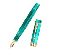 KDEGK Stylo plume en résine en forme de flèche avec clip doré pour bureau, fournitures scolaires (07)