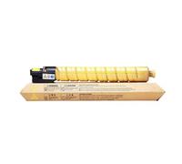 KDFCVUX Cartouche de Toner en céramique Couleur SP C830 821181 821184 821183 821182, Compatible avec SP C831 831M SP C830 830M(Yellow)