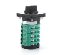 KDHC-32/3X7-5 690V 32A 7 Position 1-7 20 Screws Green 7 Sections Welding Machine Connection Rotary Changeover Switch