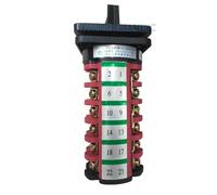 KDHC-40/6 * 10 Commutateur à cames rotatif dix positions 6 pôles 40 A Sélecteur de conversion Machine souder Bx6