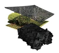 KDHKDFN Filet Camouflage Noir 1.5X2.5 Double, Filet d'ombrage extérieur, Toile l’Ombre pour Patio pergola