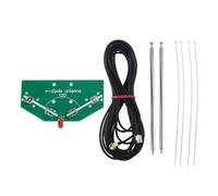 kdjsic 78 M-1 GHz fréquence recevoir 137 MHz Positif V Corne d'antenne Tige V-dipôle oscillateur Bricolage Kits avec câble