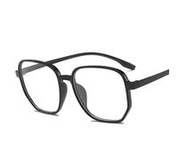 kdjsic Cadre de lunettes surdimensionné Anti-lumière bleue pour femmes et hommes lunettes de lunettes optiques carrées monture de lunettes unisexe