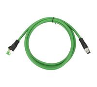 Kdjuope Câble Connecteur Circulaire Type-D | Gaine PVC Flexible, Robuste, Câble Catégorie 5e, pour Robotique