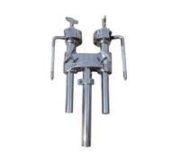 Kdjuope Étrier Fixation Métallique Argenté Étrier Fixation Bras Support Réglable Griffe pr Baeurs , Style B
