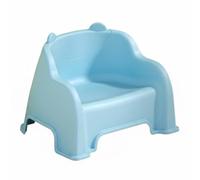 Kdjuope Tabouret Enfant Tabouret Marchepied Siège Banc Dossier Créature Ludique Antidérapant Stabilité Renforcée Léger à Déplacer Adapté aux Enfants pour, Bleu