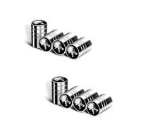 KDKDJ Auto Bouchons de Valve de Pneu pour Peugeot 5008 2020-2023, Capuchon de Valve Résistant à la Corrosion Capuchon Antipoussière de Roue Couvercle de Valve Accessoires,8pcs-I