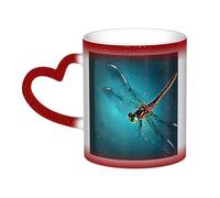 KDKJEDPEAF Tasse magique à changement de couleur en forme d'animal galaxie 325 ml | Tasse à café en céramique sensible à la chaleur révèle une image surprise | Cadeau pour elle, lui, famille, amis