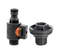 kdkskss Adaptateur Robinet Cuve Eau, Anti-Fuite Universel 3/4",1/2" 2 Pcs