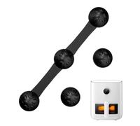 kdkskss Aimant Silicone Pour Friteuse Sans Huile,Boucle Silicone Magnétique Pour Maintenir Le Papier Sulfurisé De Friteuse - Support Magnétique pour Maison, Salle de Classe, Armoire, Tableau Blanc,