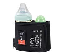 kdkskss Chauffe-Biberon USB pour,Réchauffeur Double De Biberons,Chauffage USB Pour Lait Maternise | Contrôle De Température Thermostatique Intelligent Pour Double Biberon En Intérieur Extérieur Voyage