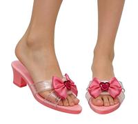kdkskss Chaussures de princesse, pantoufles en cristals, chaussures d'habillage de la reine des neiges Cendrillon, accessoires photo, pour les fêtes costumées d'Halloween spectacles sur scène écoles