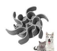 kdkskss Distributeur De Nourriture Lent - Tapis De Nourriture Jouet Interactif Accessoire pour Animal De Compagnie - Insert Puzzle pour Bol À Chiens | Stimulation Mentale et Éducation