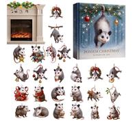 kdkskss Jouet De Compte À Rebours De | Pendentif 2D Plat Acrylique Pour - Calendrier De Décompte 2025 Petit Ornement Souris - Pour Hommes Femmes Filles Jeunes Adolescents Épouse Mari Fils Fille