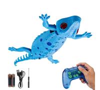 kdkskss Jouet Gecko Grimpeur de Mur - Jeu Électrique de Grimpe Lumineux avec 2 Modes,Robot Gecko Murale Jouet Enfant | pour d'Âge Préscolaire Élèves de Maternelle Garçons Filles Fils