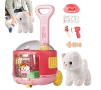 kdkskss Jouets Interactifs - Animal Interactif Parlant et Marchant | Peluche Réaliste pour Jeu d'Imitation Anniversaire Garçons Filles Bébé