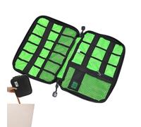 kdkskss Pochette Câbles Électroniques | Organisateur Portatif pour Accessoires Stockage - Étui de Transport Électronique | pour Chargeur, Disque Dur, Écouteurs, Batterie De Secours, Câble De