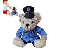 kdkskss Politiques Peluches | Ours en Peluche décoratif,Ours en Peluche Mignon en avec vêtements Amovibles pour Filles garçons