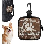 kdkskss Sac à pour Chien Porte-Aliments imprimé léger | Poche à d'Éducation Canine pour promenades en extérieur, voyages, randonnées, camping, sports, jardin