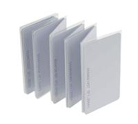 KDL Cartes RFID intelligentes blanches Proximité 125KHz TK4100 / EM4100 / EM4200 PVC plastique Carte de contrôle d'accès ID Lecture seulement (Pack of 10)