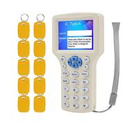 KDL RFID Lecteur de Carte à Puce Writer NFC 13.56MHz Copier 125KHz Duplicator Logiciel de décodage multifréquence Support USB avec 125KHz / 13.56MHz Dual Frequency Writable Key fobs