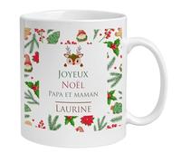 KDO MAGIC - Mug personnalisable - Tasse personnalisée - Personnaliser avec une photo, un texte ou un prénom - Idée cadeau Noël, homme, femme, anniversaire, souvenir, fêtes (Réveillon)