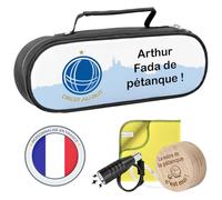 KDO MAGIC - Sacoche pétanque Personnalisable - pour triplette 3 Boules