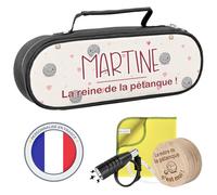 KDO MAGIC Sacoche pétanque Personnalisée pour triplette 3 Boules