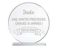 KDO MAGIC - Trophée Verre Personnalisé Coffret Inclus (Modèle Texte)