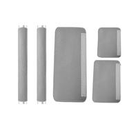 Kdouehg Couvre-Poignées de Porte de Réfrigérateur Lavables, Maintiennent Les Poignées Propres et Antidérapantes, Couleur Grise